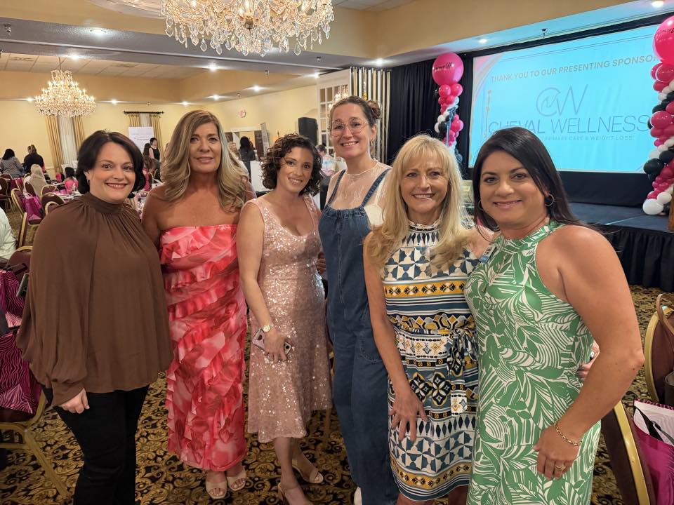 Amy Walters with attendees at the EmpowerUP community leadership summit